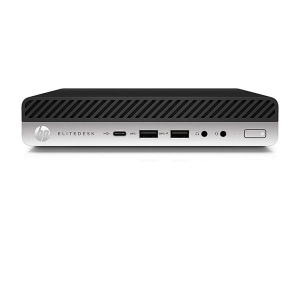 Ordenador Reacondicionado MINI HP EliteDesk 800 G4 / i5-8TH / 16Gb / 512 Gb NVME / Win 11 Pro / Sin cable trebol / Grado A / Sin VGA