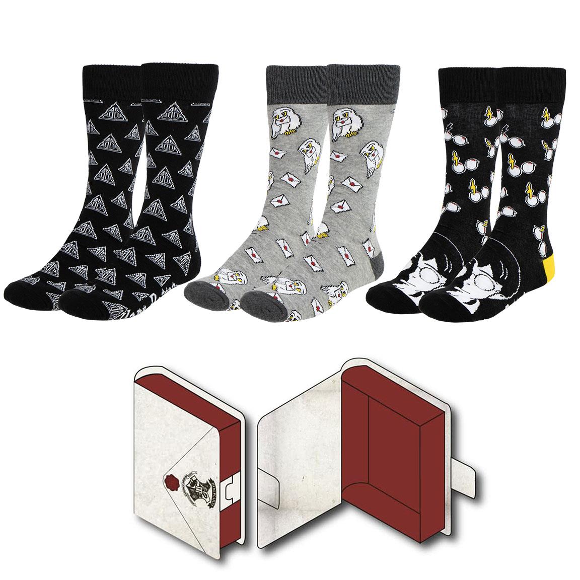 Pack Calcetines 3 Piezas Harry Potter - 2900002504