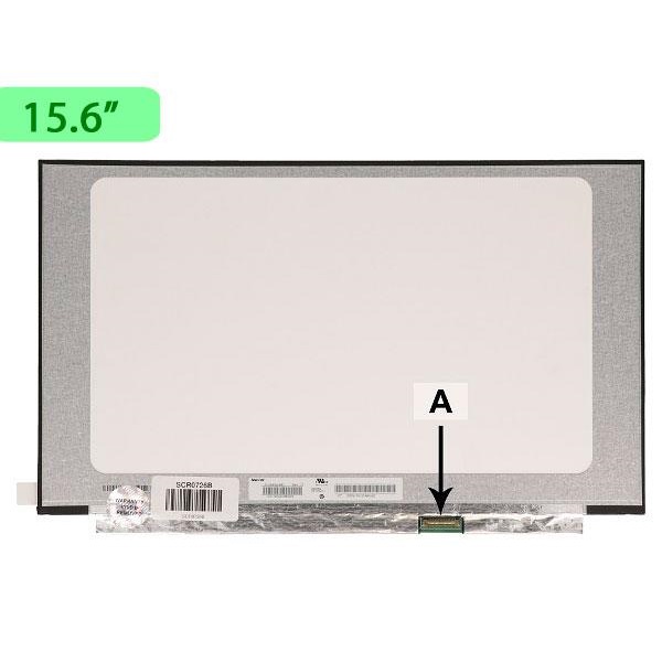 Pantalla Para Portátil Led 15.6" Slim - 30 Pines HD - Sin Brackets - Ancho 350mm - Mate