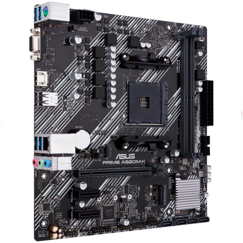 Placa Base Asus PRIME A520M-K - Micro ATX - Socket AM4 - 90MB1500-M0EAY0