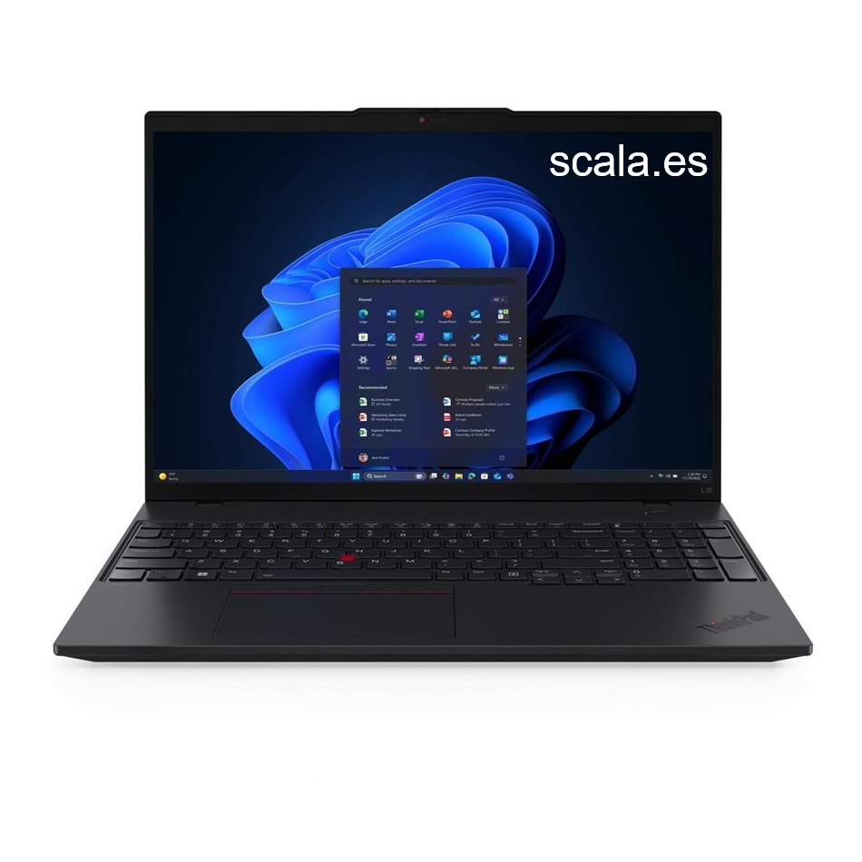 Portátil Lenovo ThinkPad L16 Gen 2 - AI PC - 16" - Intel Core Ultra 5 - 225U - 16GB - 512GB SSD - Español — 21SA001USP