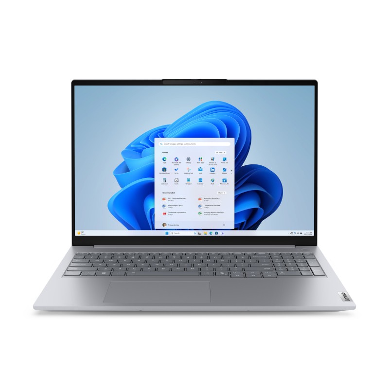 Portátil Lenovo Thinkbook 16 G8 IAL - Intel Core Ultra 5 135U - 16GB - 512GB SSD - 16" IPS - Windows 11 Pro - Silver - 21SK00R5SP