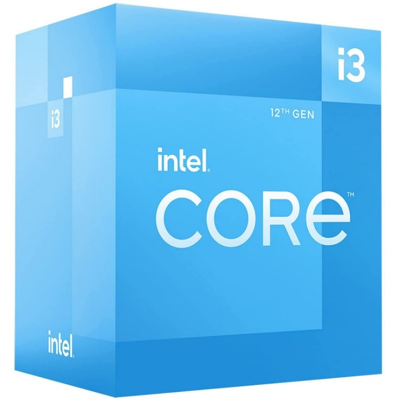 Procesador Intel Core i3 12100 - Alder Lake - 3.3Ghz 12MB - Socket LGA 1700 - TRAY - BX8071512100