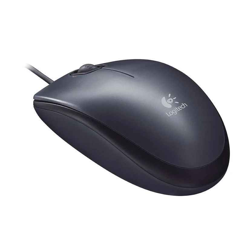 Ratón Logitech M90 Óptico - USB 2.0 - Color Gris - 910-001793