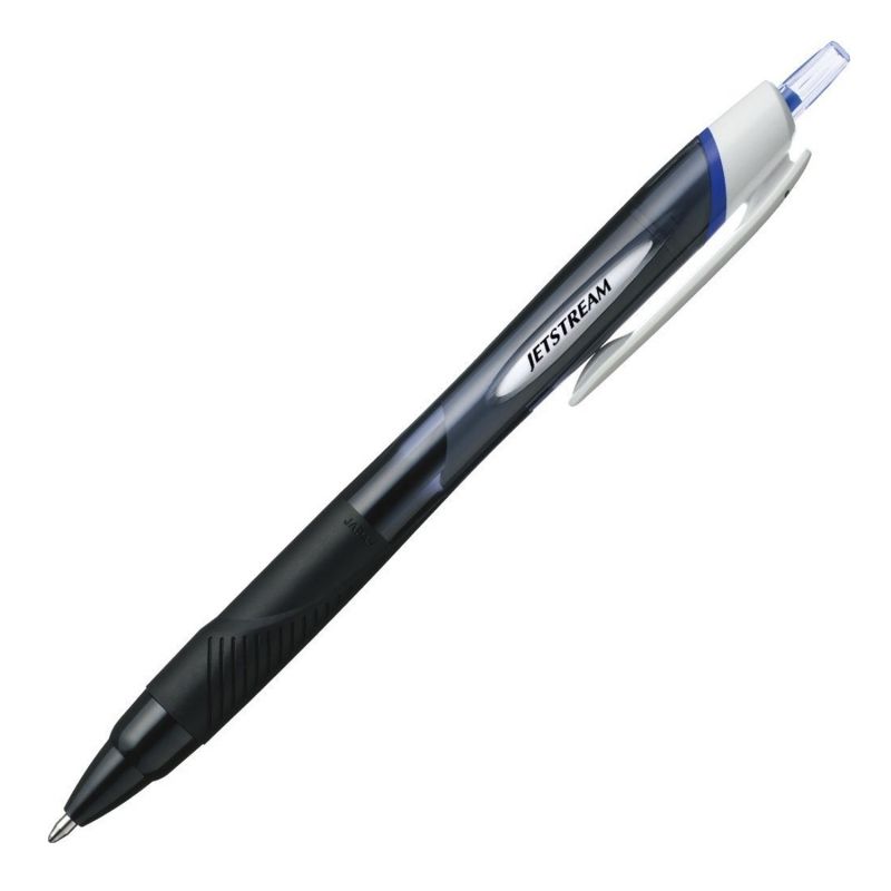 Roller Azul Jetstream Sport Uni Ball - Retráctil - Punta 1MM - Cuerpo Plástico - Escritura y Secado Ultrarápido