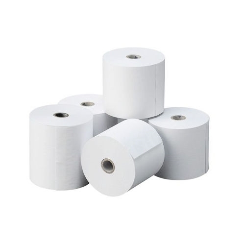Rollos de Papel Térmico 57x55x12 - Paquete de 10 Unidades - Sin BPA