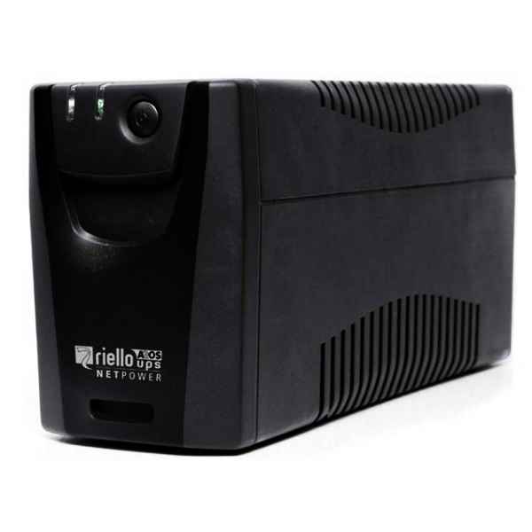 SAI Riello UPS Net Power NPW 800 DE - 480 Vatios / 800 VA - 2 x Schuko CEE 7/4