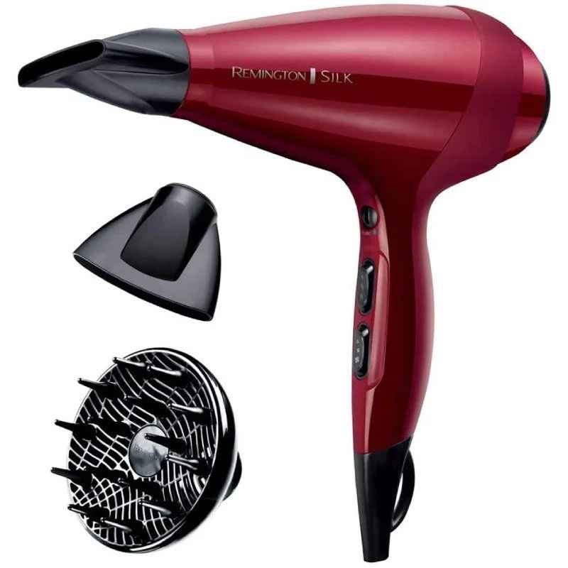 Secador Remington Silk Dryer AC9096 - 2.400W - Iónico - Rojo