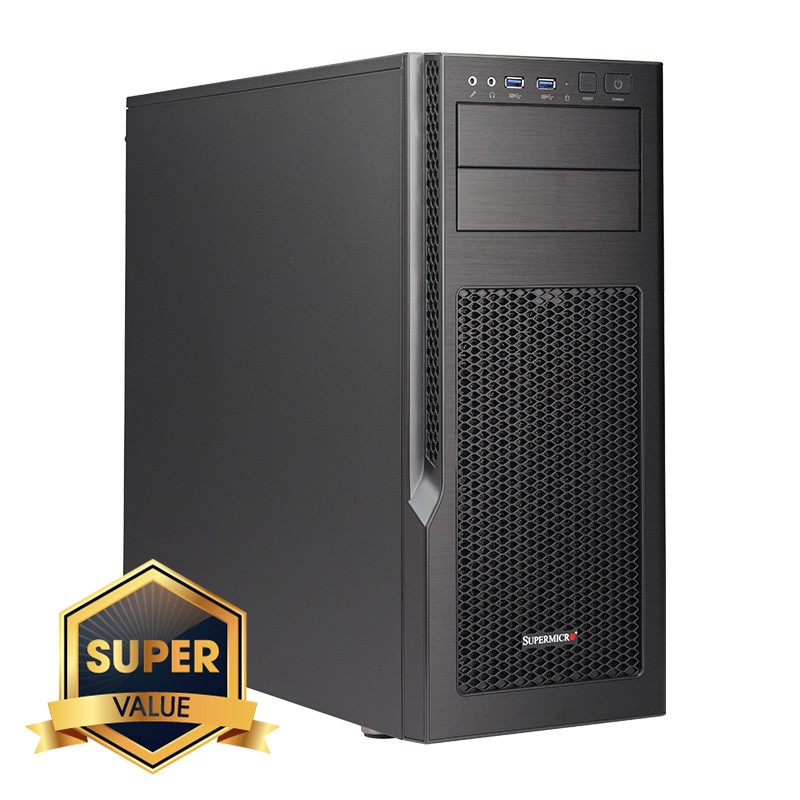 Servidor SuperMicro Advance G - Intel Xeon Silver 4410Y de 12C / 24T - 16GB - 2 x 2TB SSD Raid 1 - Fuente Redundante