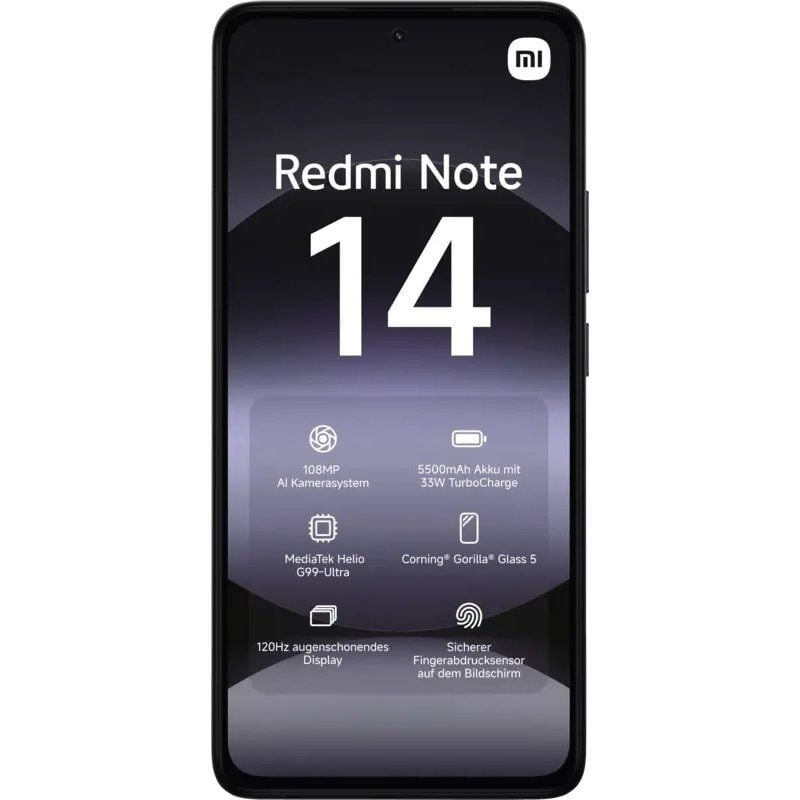 Smartphone Xiaomi Redmi Note 14 NFC 6GB - 128GB -  6.67" - Negro