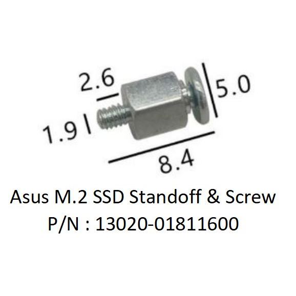 Soporte Fijador Asus Para Discos M.2 - Tornillo Hexagonal 4.5MM - Original - 13020-01811600