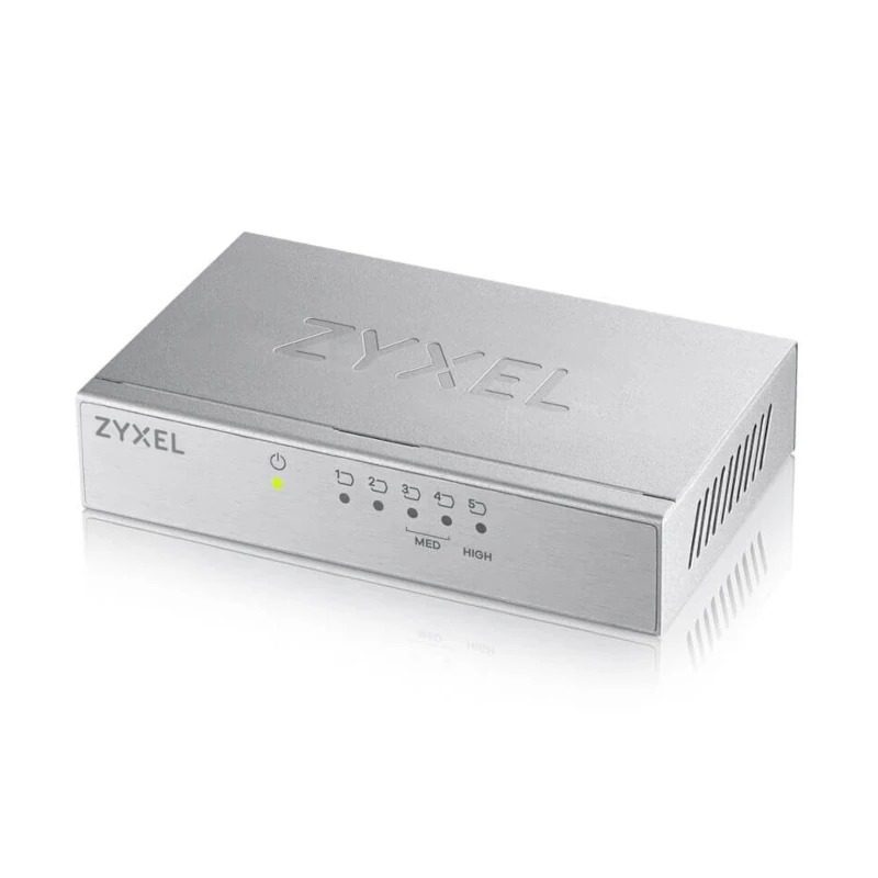 Switch Profesional ZyXEL - 5 Puertos - RJ-45 10/100/1000 Mbps - Metal - GS-105BV5-EU0101F
