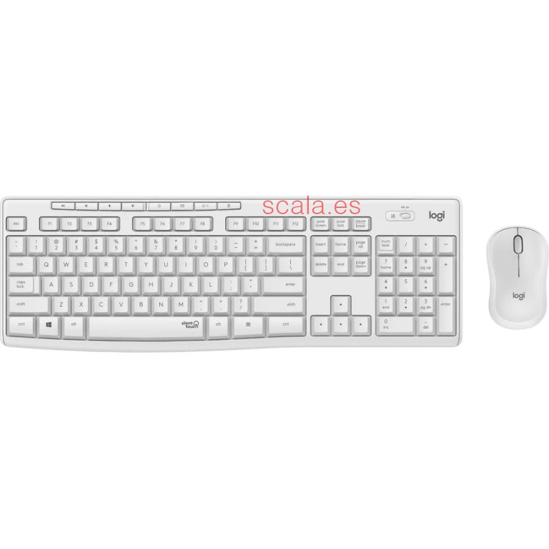Teclado + Ratón Inalámbricos Logitech MK295 - Blanco - 920-009822