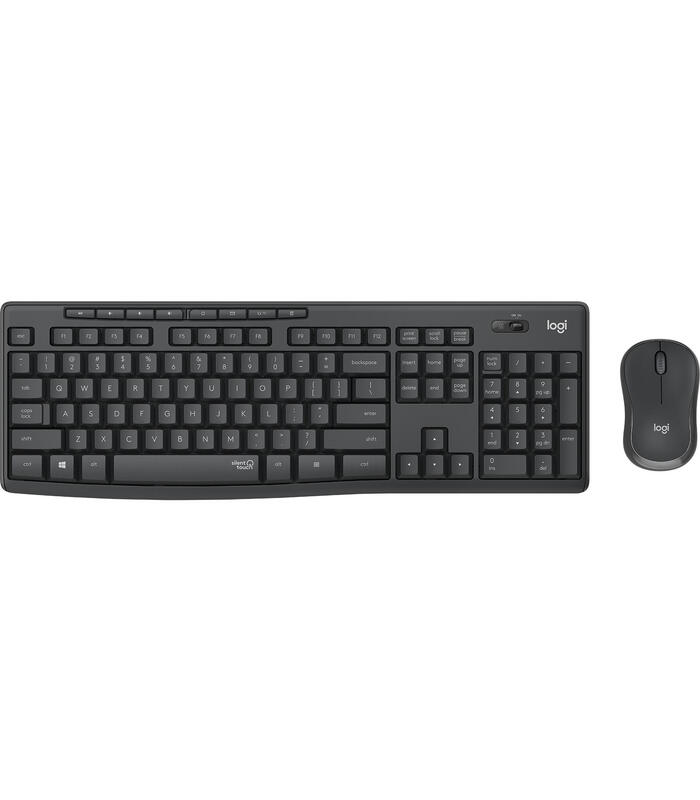 Teclado + Ratón Inalámbricos Logitech MK295 - Negro - 920-009798