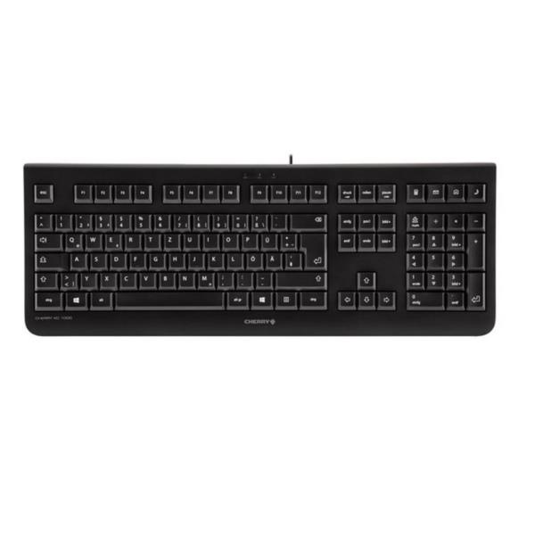 Teclado Cherry KC 1000 Negro - USB - Plug & Play - Teclas Silenciosas