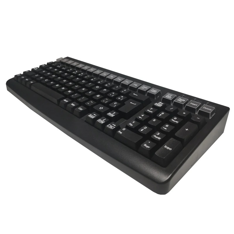 Teclado Para TPV - Mustek MKB-800 - Negro - USB
