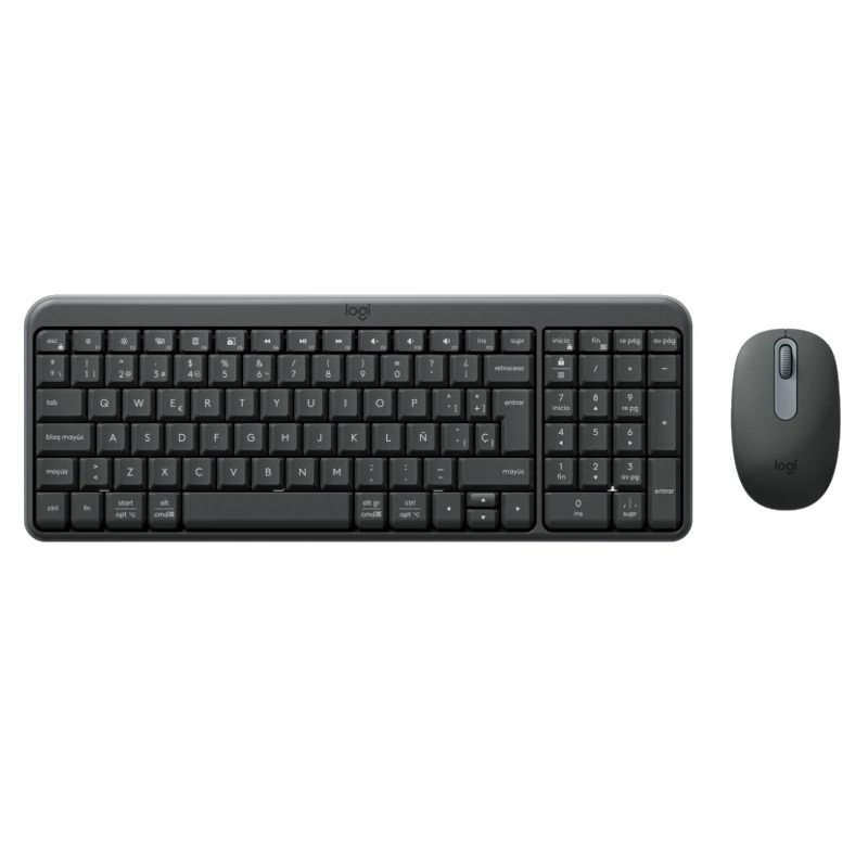 Teclado y Ratón Inalámbricos Logitech Bluetooth Wireless Combo MK250 - 920-013543