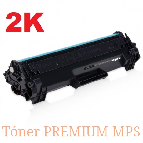 Tóner Compatible PREMIUM MPS HP CF244X - Alta Capacidad - 2.000 Páginas - Para HP LaserJet Pro M15, M16, MFP M28, M28a, M28w