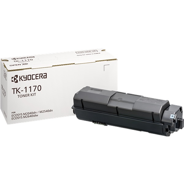 Tóner Kyocera TK-1170 - Negro - 7.200 Páginas - Negro - 1T02S50NL0