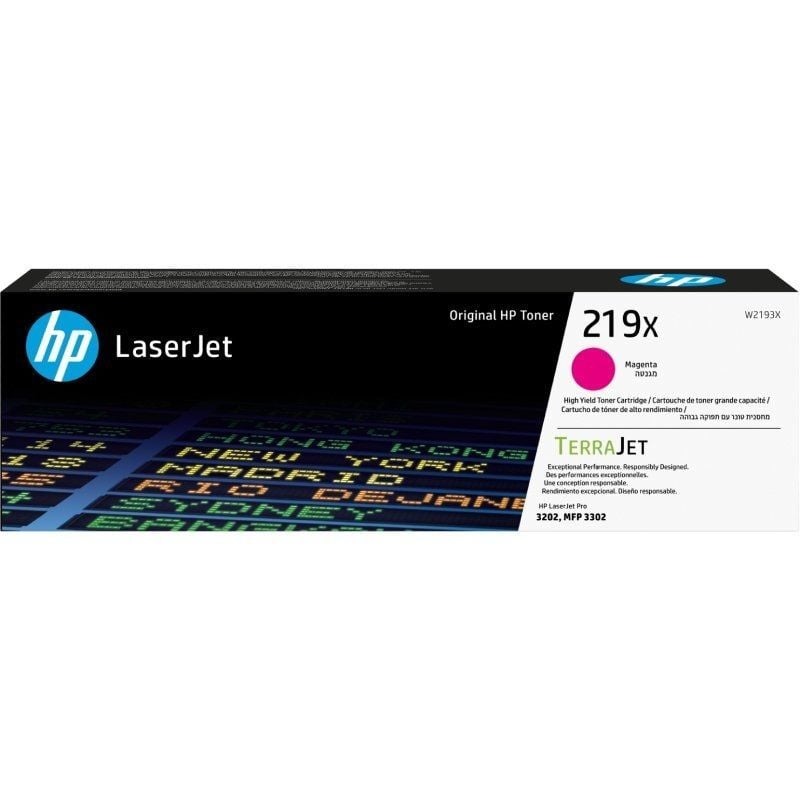 Tóner Original HP Nº 219X XL - Magenta - Alta Capacidad — W2193X