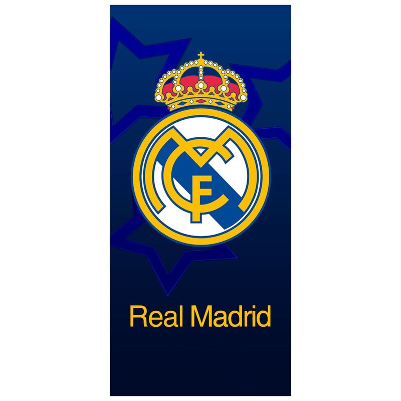 Toalla Real Madrid - Algodon - Tamaño: 55x110cm