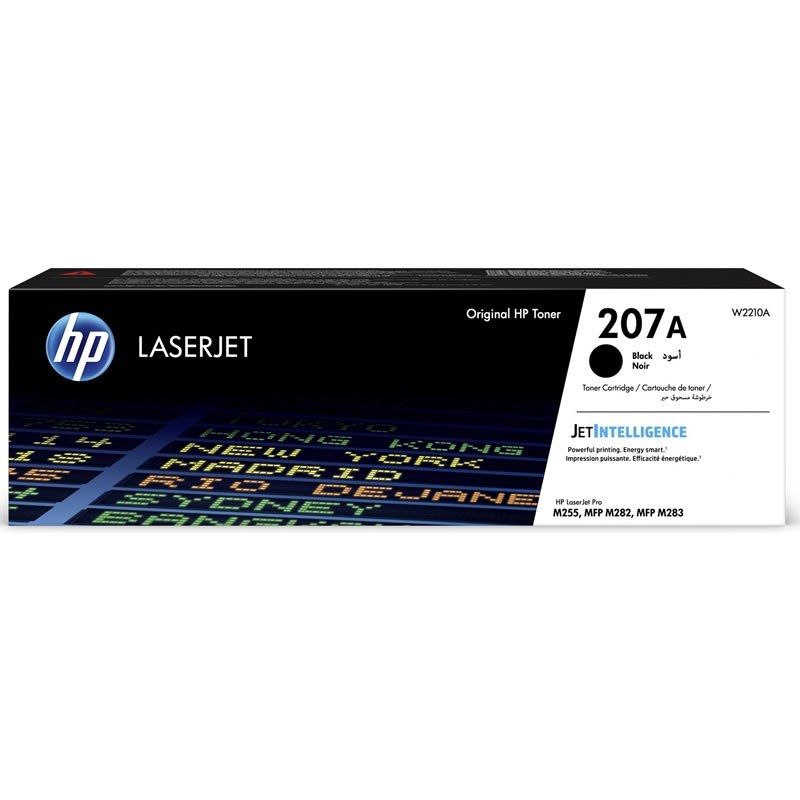 Toner Negro HP W2210A - Jetintelligence - Nº 207A - 1.350 Páginas - W2210A