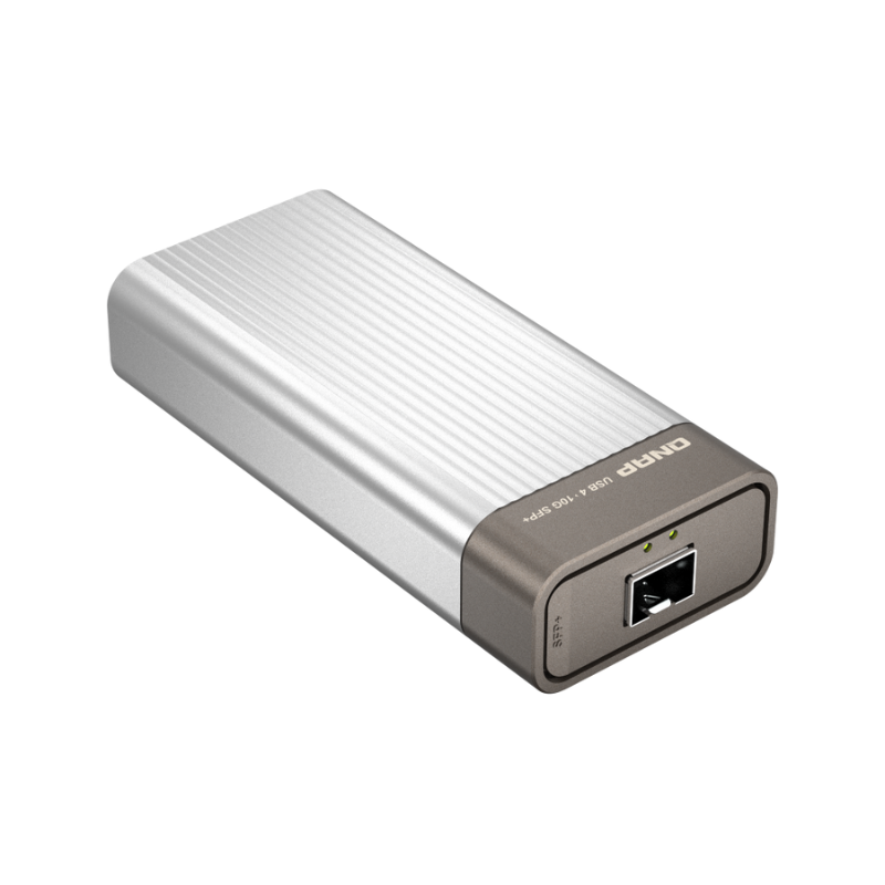 USB 4 Type-C to 1 x 10GbE SFP+ Network A — QNA-UC10G1SF