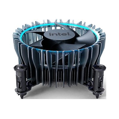 Ventilador Para Procesador Intel Laminar RM1 - Negro / Azul - Socket LGA 1700 — BXTSRM1